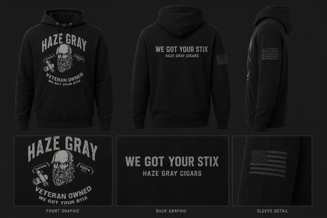 Haze Gray - Hooded Sweatshirt - 996MR