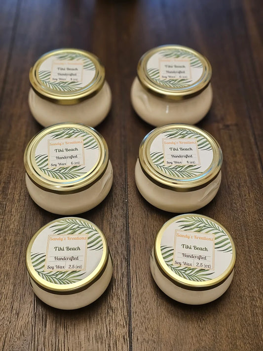 Sandy'z Kreationz - Tureen Jar Soy Wax Candles