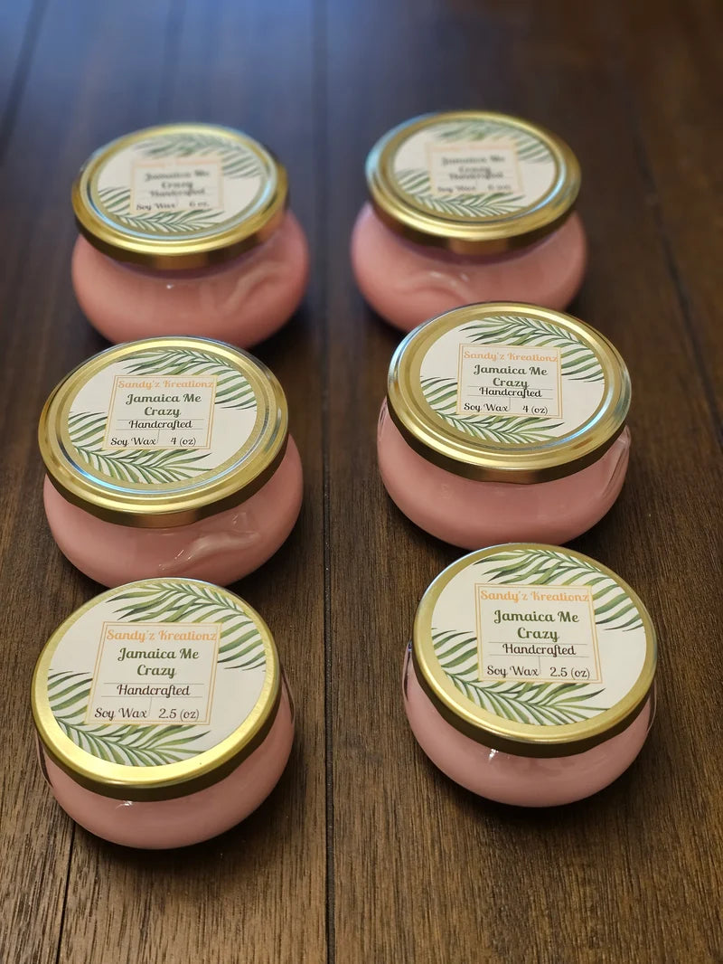 Sandy'z Kreationz - Tureen Jar Soy Wax Candles