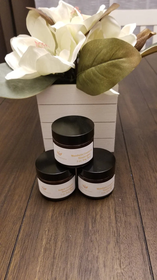 Sandy'z Kreationz - Scented Amber Jar Candles