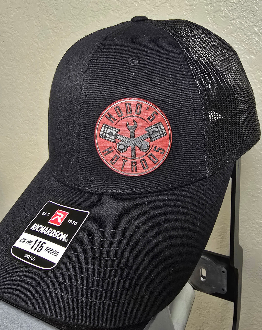 Laser Engraved Acrylic/Leatherette Patches