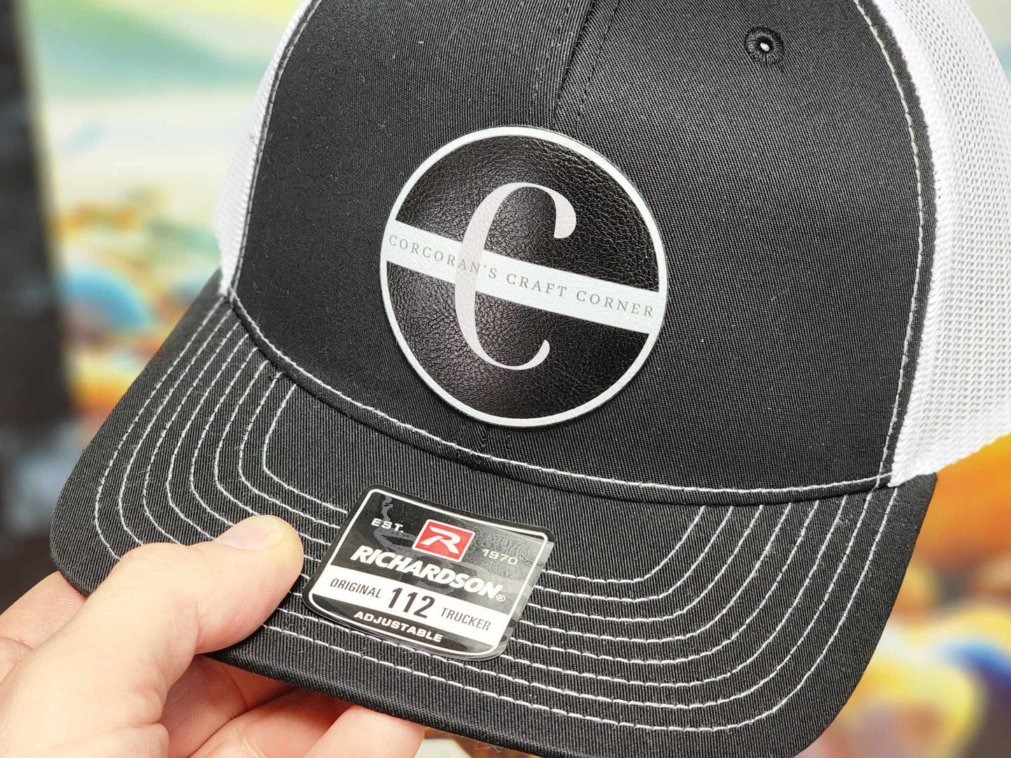 Custom UV Printed Leather or Acrylic Patches