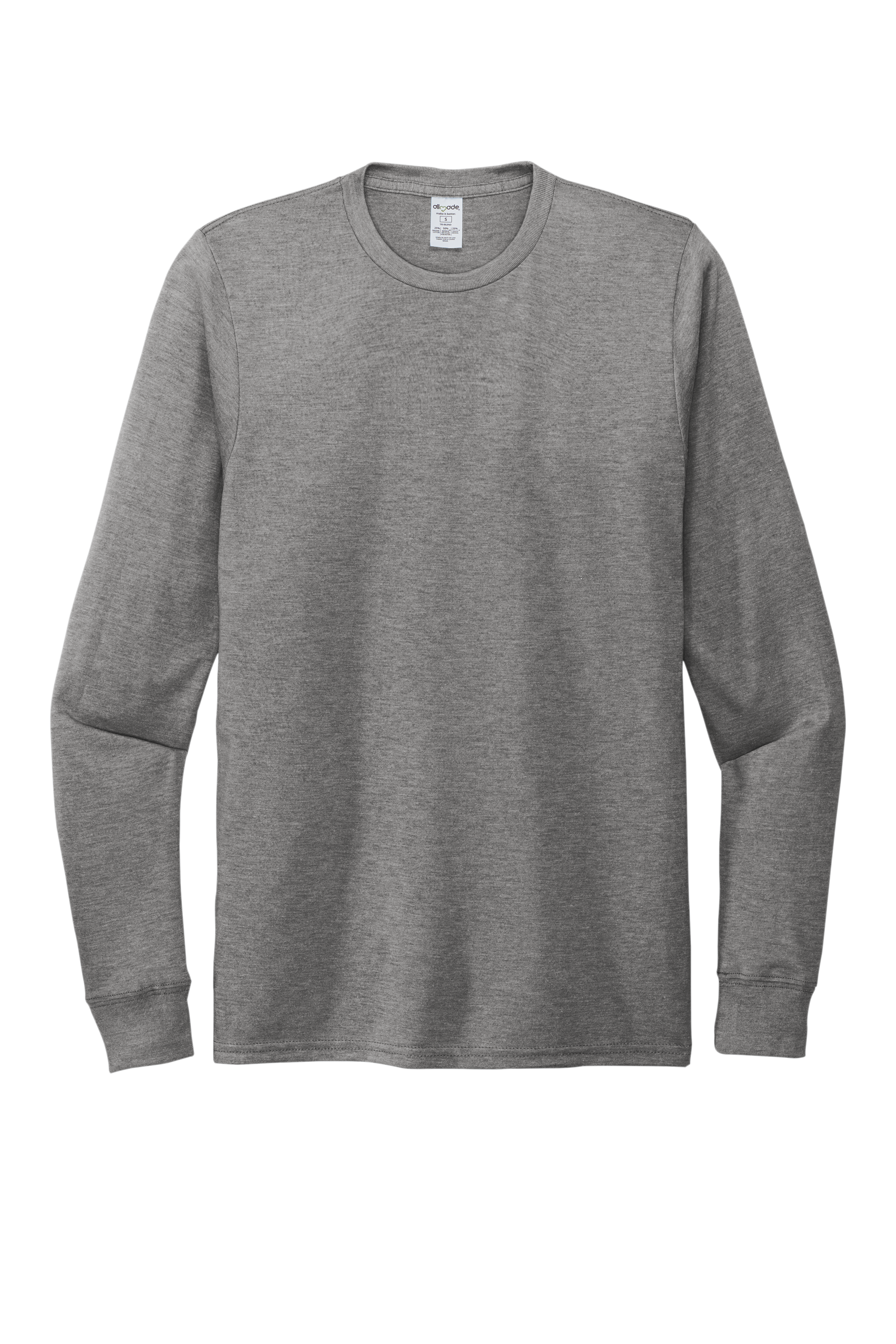 AL6004  Allmade® Unisex Tri-Blend Long Sleeve Tee