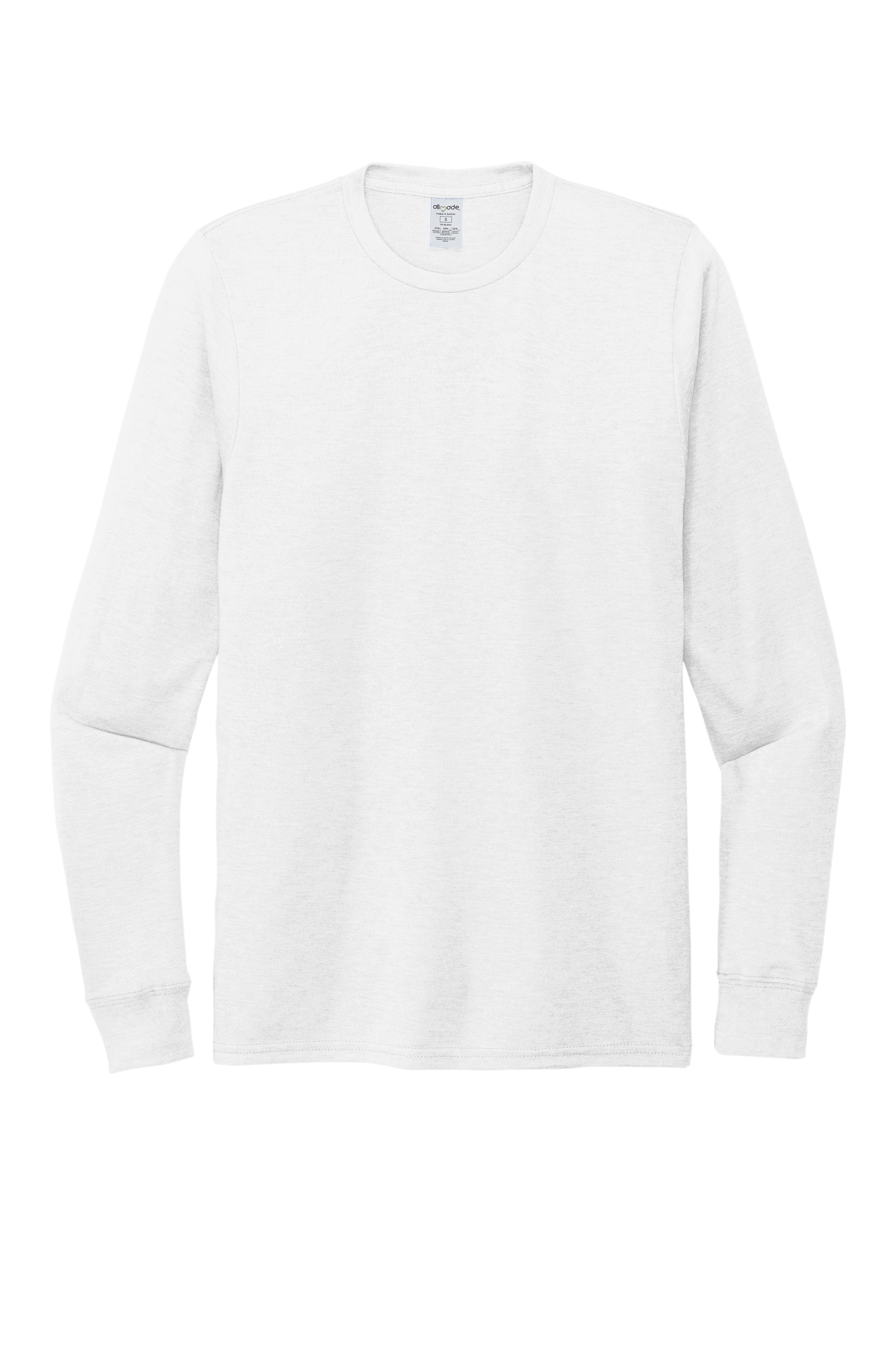 AL6004  Allmade® Unisex Tri-Blend Long Sleeve Tee