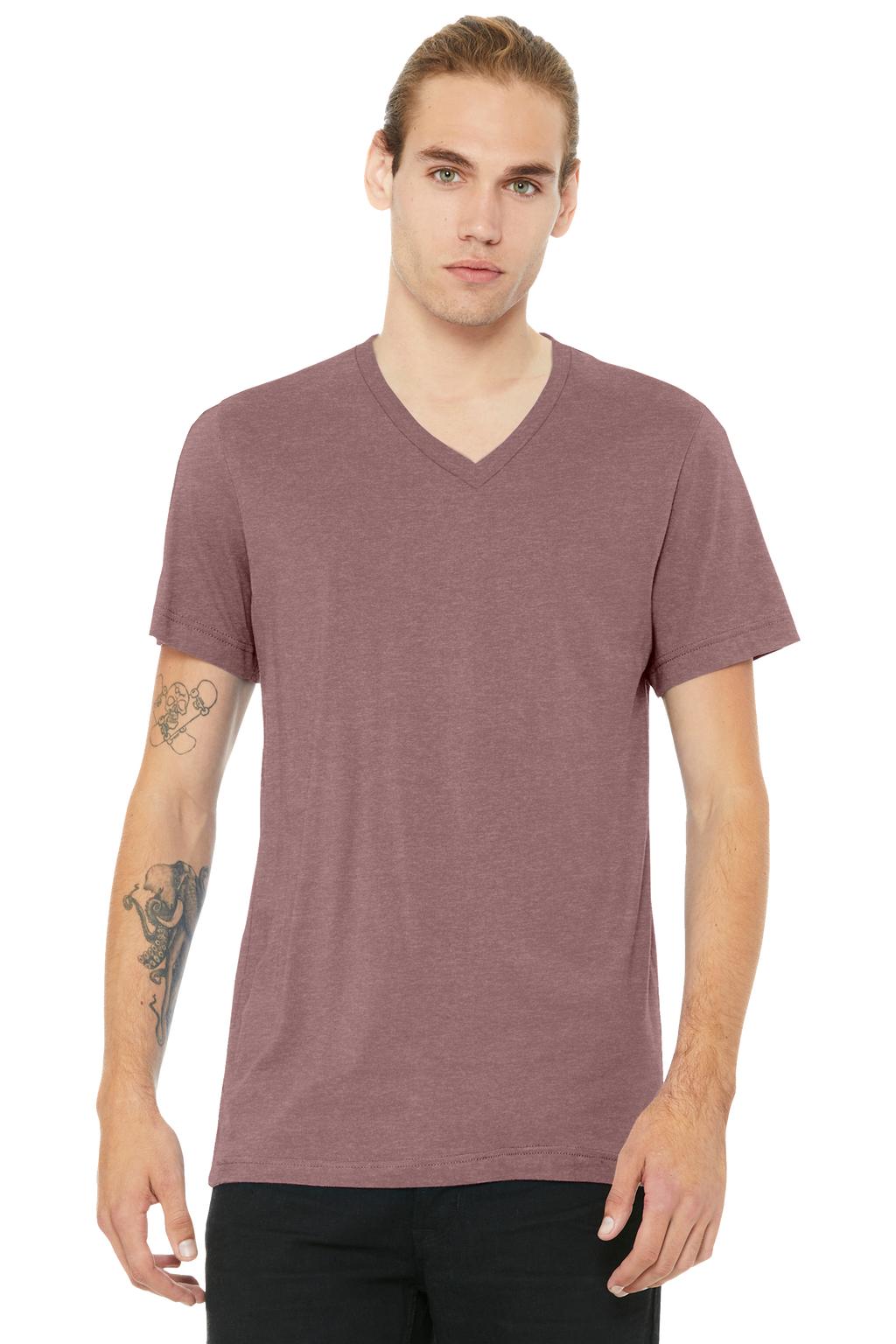 BC3005CVC BELLA+CANVAS® Unisex Heather CVC V-Neck Tee