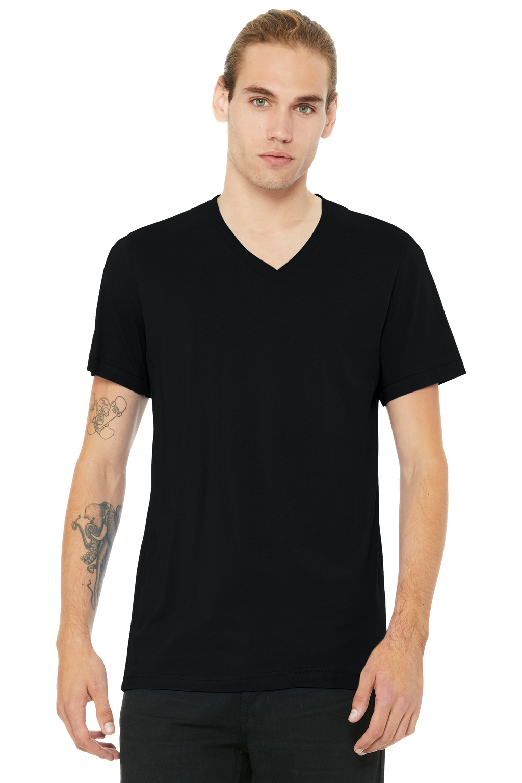 BC3005CVC BELLA+CANVAS® Unisex Heather CVC V-Neck Tee