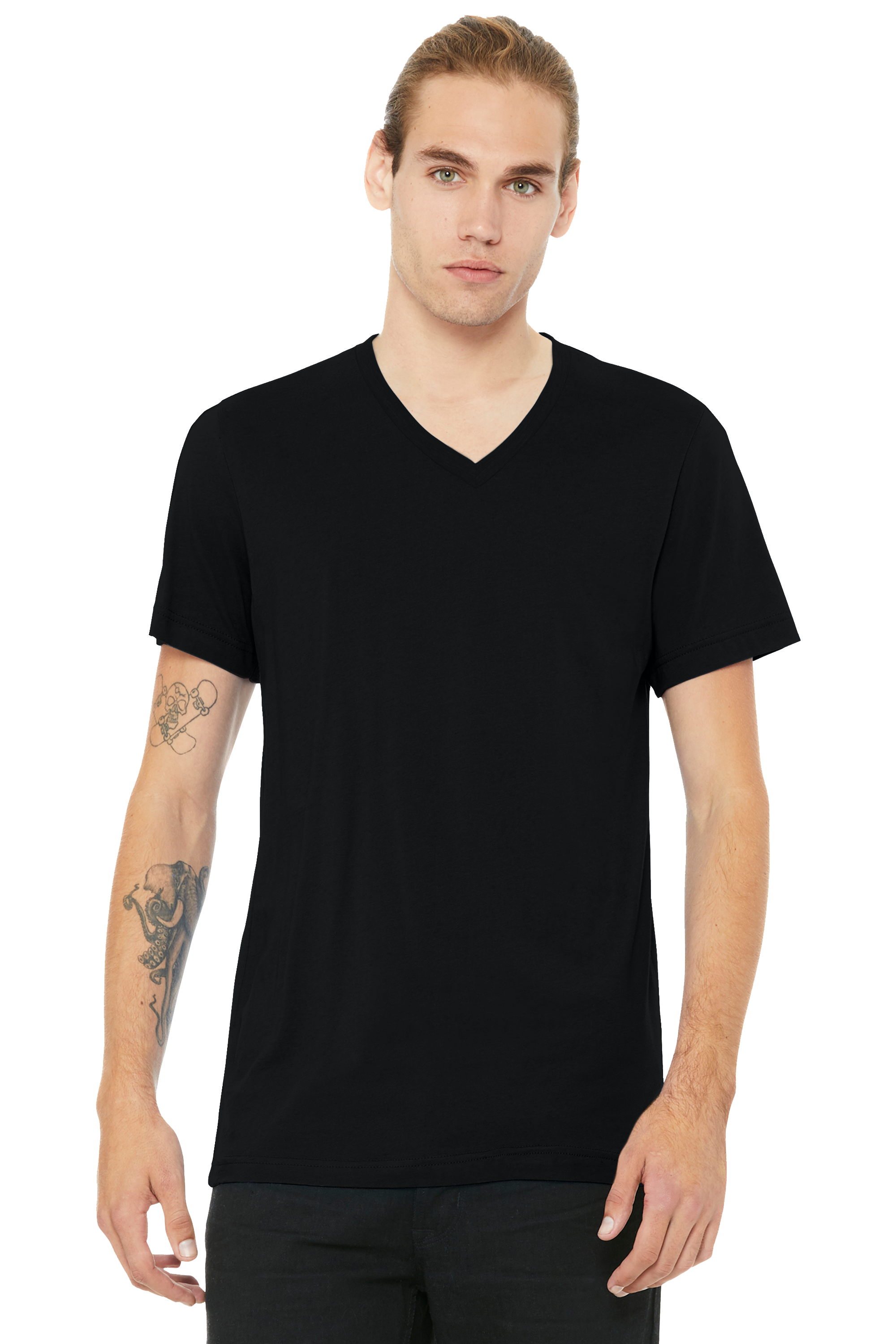 BC3005CVC BELLA+CANVAS® Unisex Heather CVC V-Neck Tee