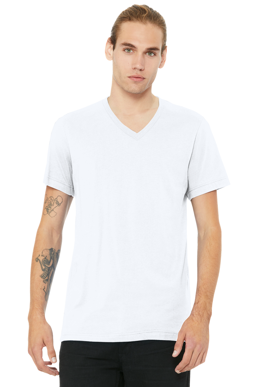 BC3005CVC BELLA+CANVAS® Unisex Heather CVC V-Neck Tee