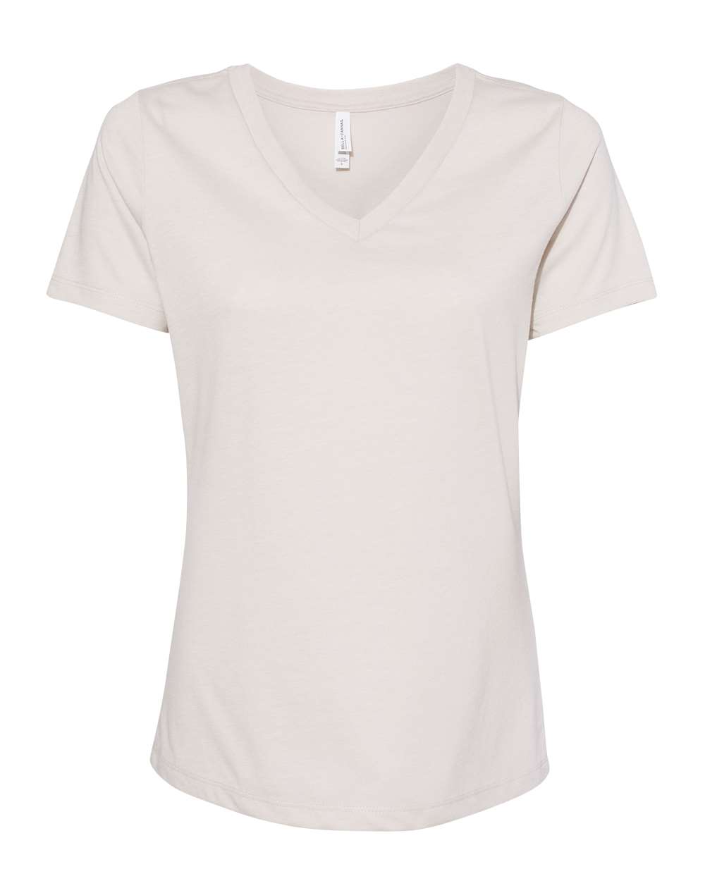 BELLA + CANVAS Women's Relaxed Heather CVC V-Neck Tee - 6405CVC
