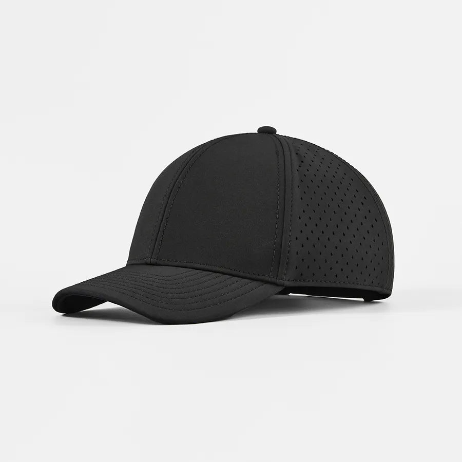 Performance Water Resistant Perforated Snapback Hat - 6266