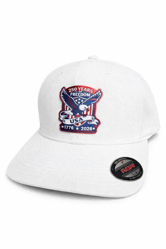 250 Years of Freedom Patriotic Hat - Flex Fit 6597