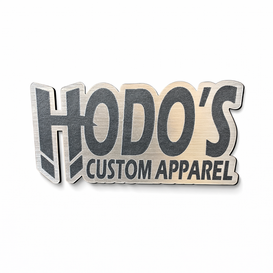Custom Laser Engraved Branded Stickers