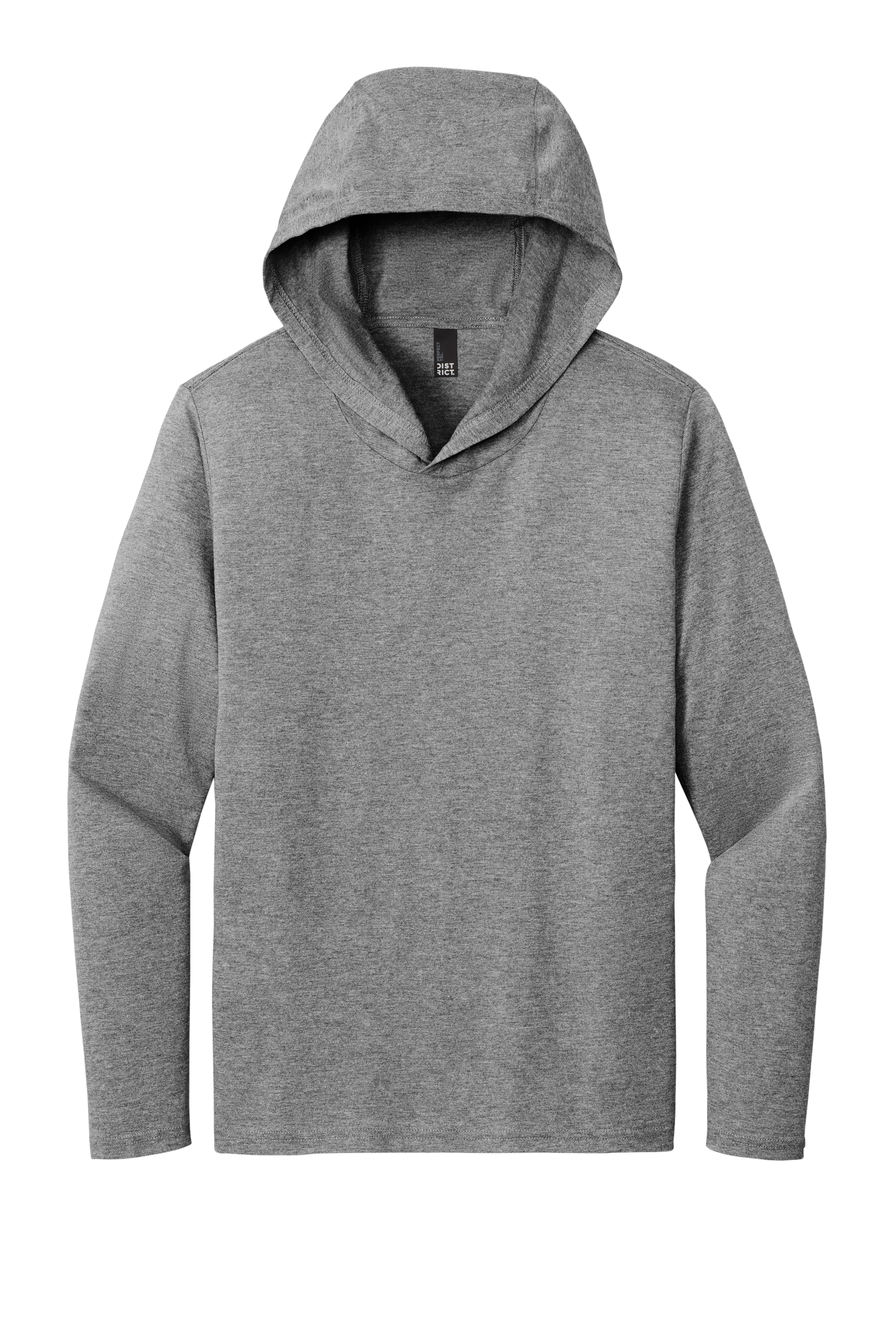 DM139  District® Perfect Tri® Long Sleeve Hoodie