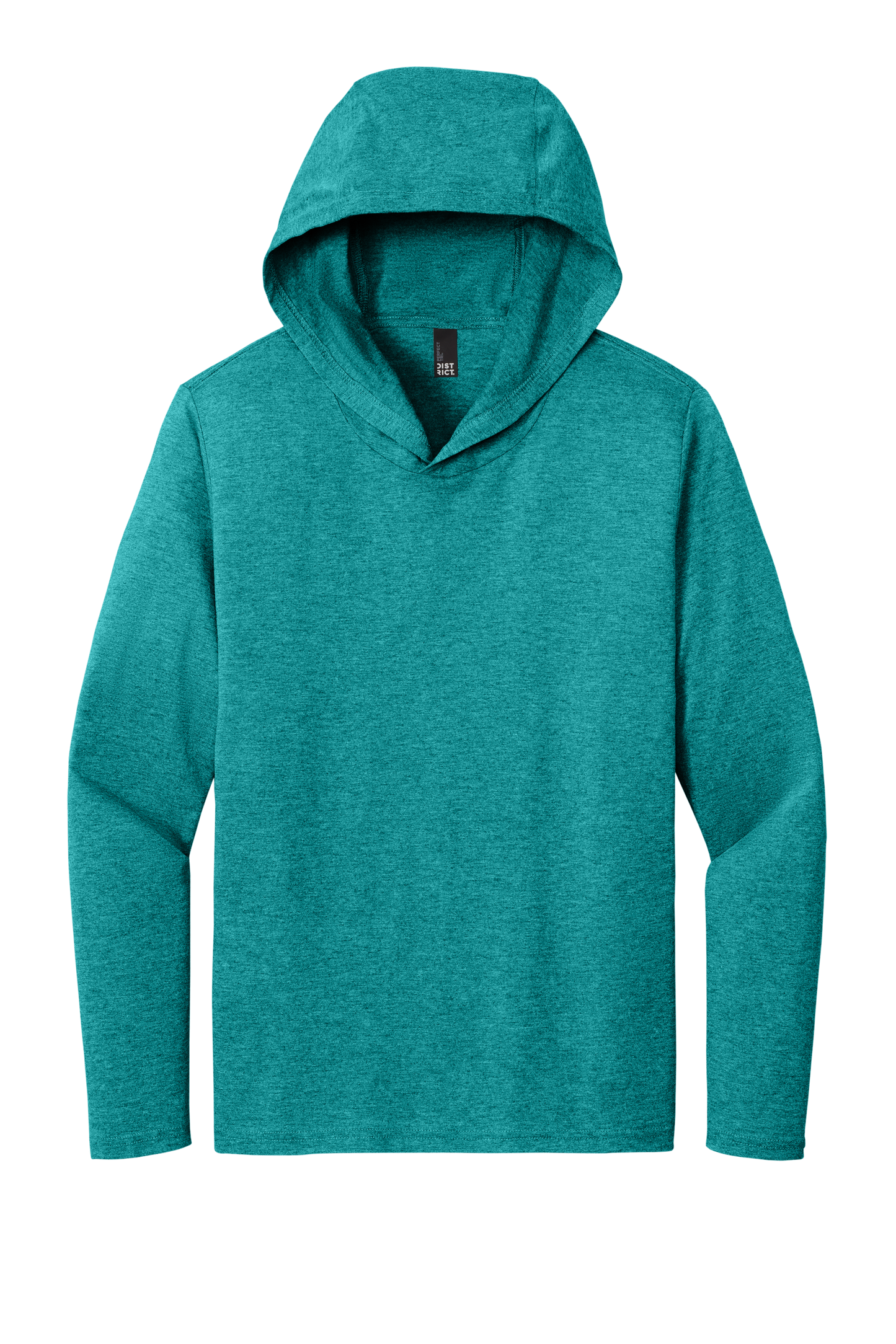 DM139  District® Perfect Tri® Long Sleeve Hoodie