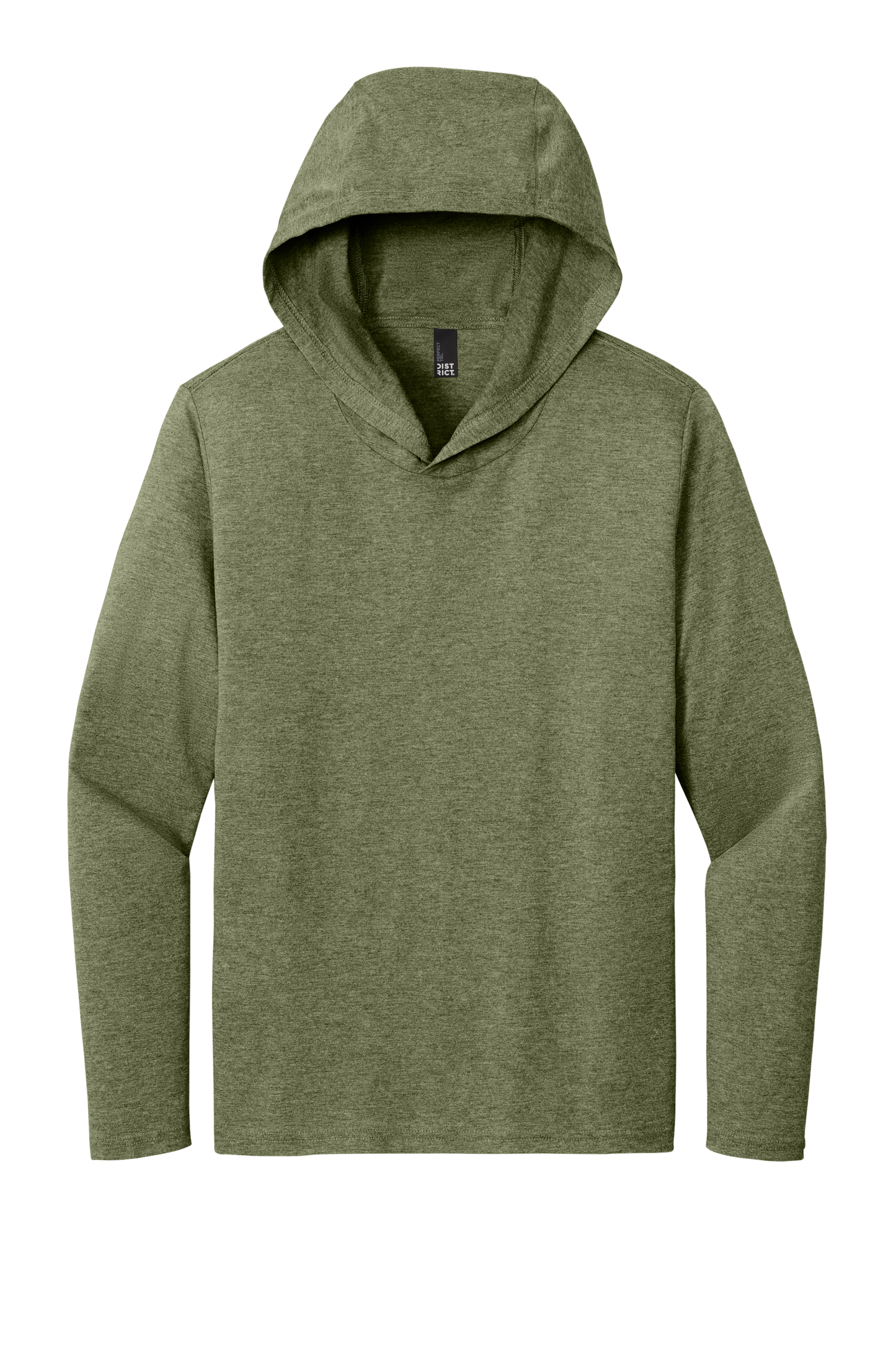 DM139  District® Perfect Tri® Long Sleeve Hoodie