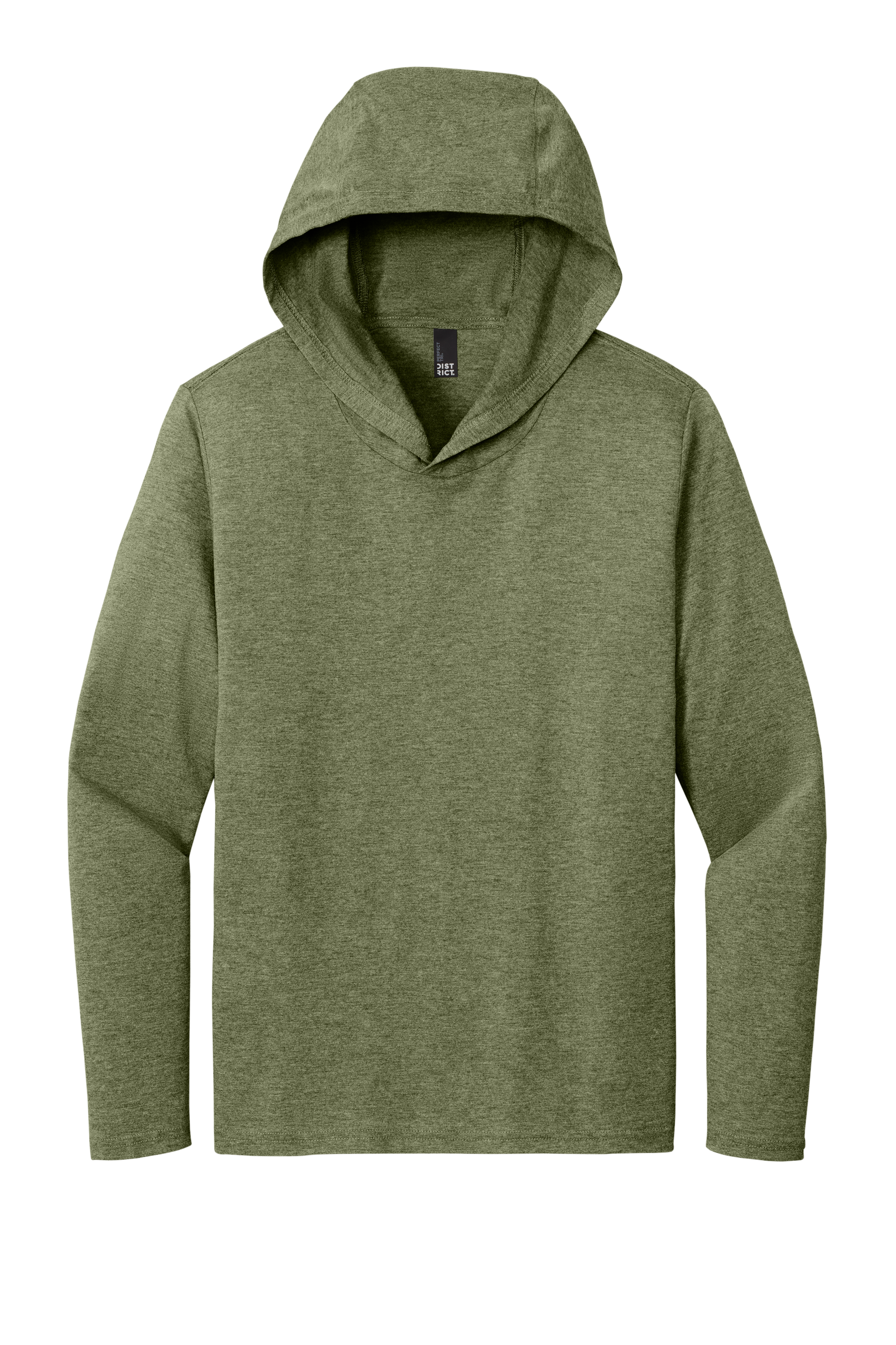 DM139  District® Perfect Tri® Long Sleeve Hoodie