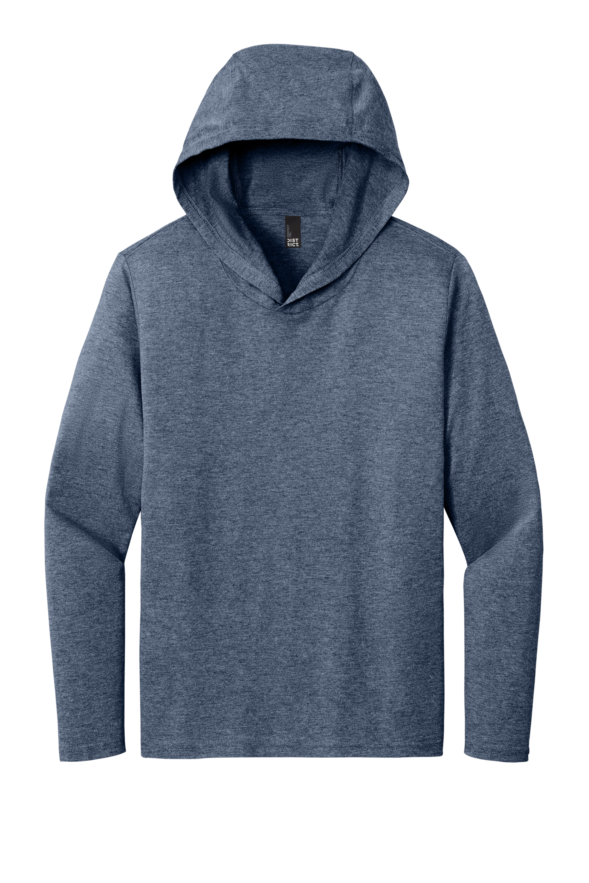DM139  District® Perfect Tri® Long Sleeve Hoodie
