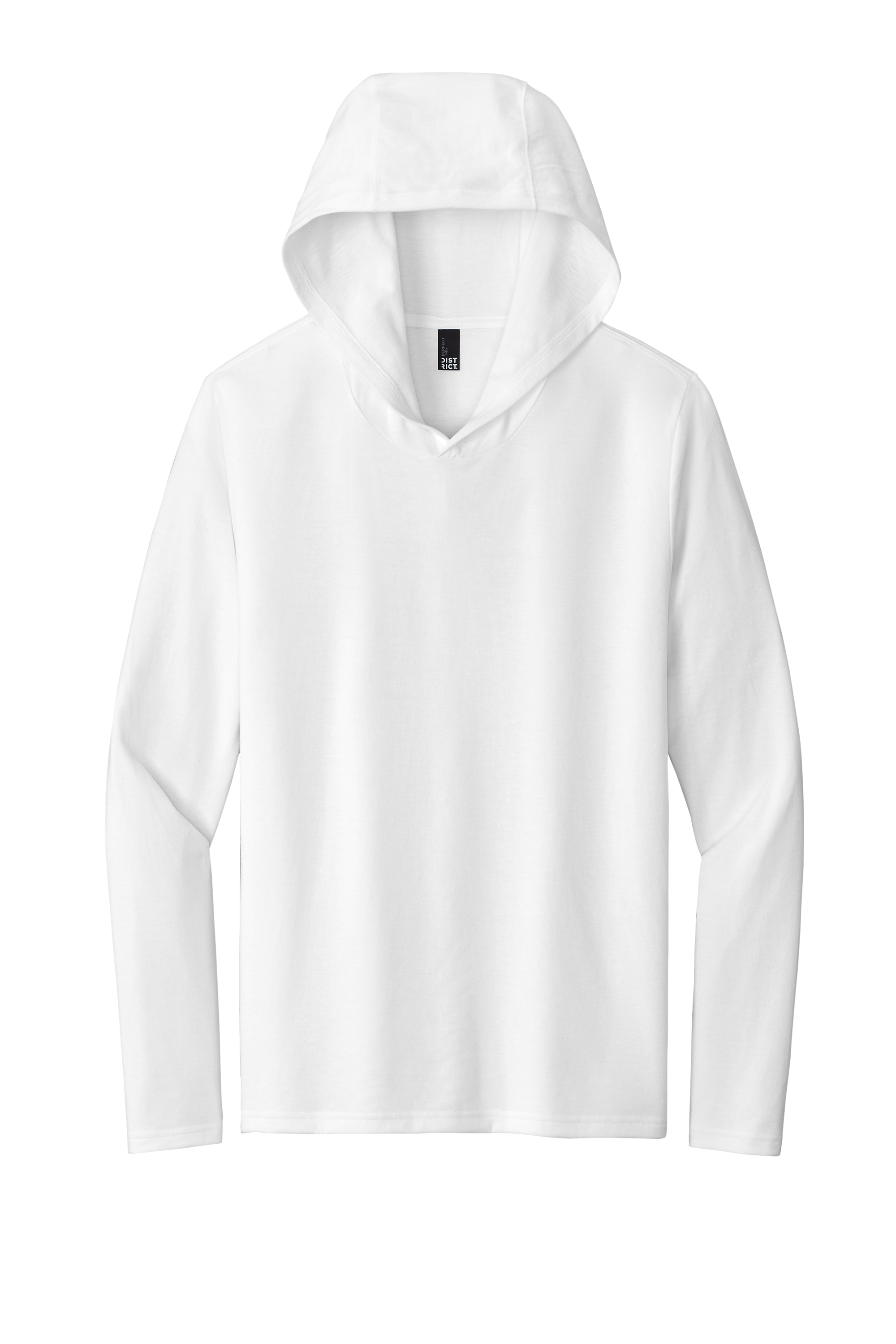 DM139  District® Perfect Tri® Long Sleeve Hoodie