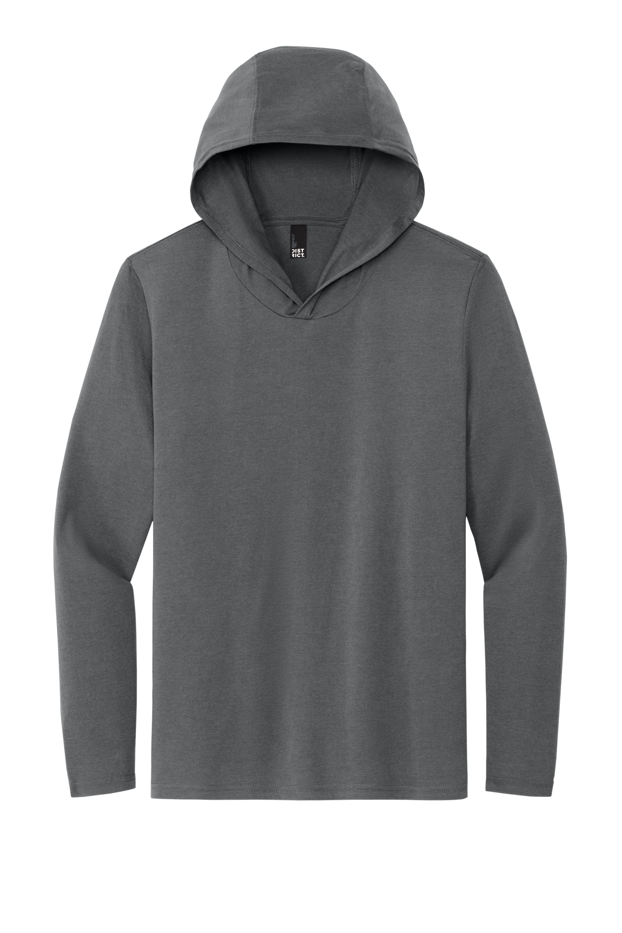DM139  District® Perfect Tri® Long Sleeve Hoodie
