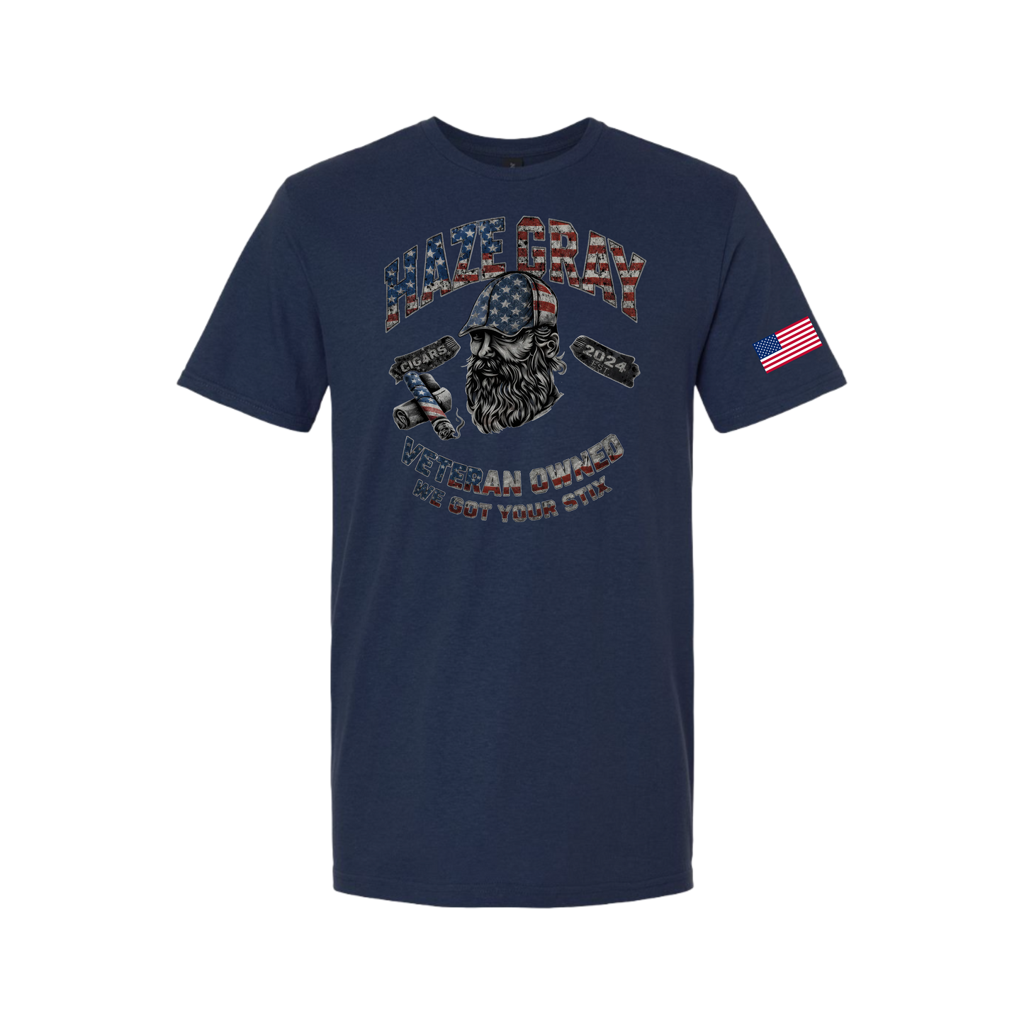 Haze Gray - WE GOT YOUR STIX PATRIOTIC T-SHIRT - 64000