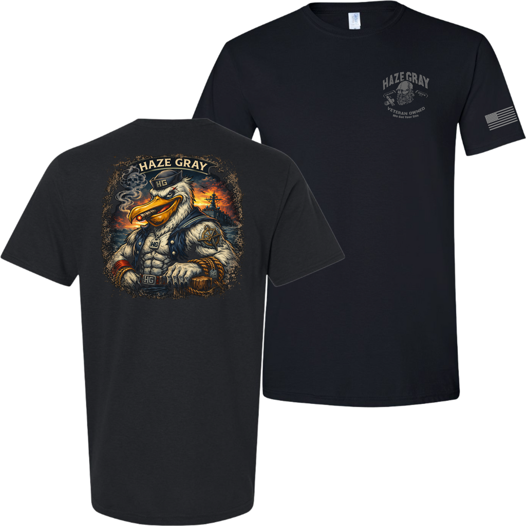 Haze Gray Sea Captain T-Shirt - 64000