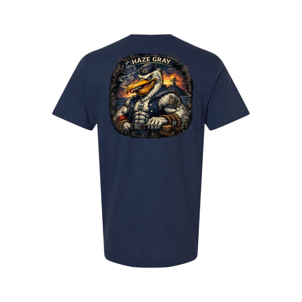 Haze Gray Sea Captain T-Shirt - 64000