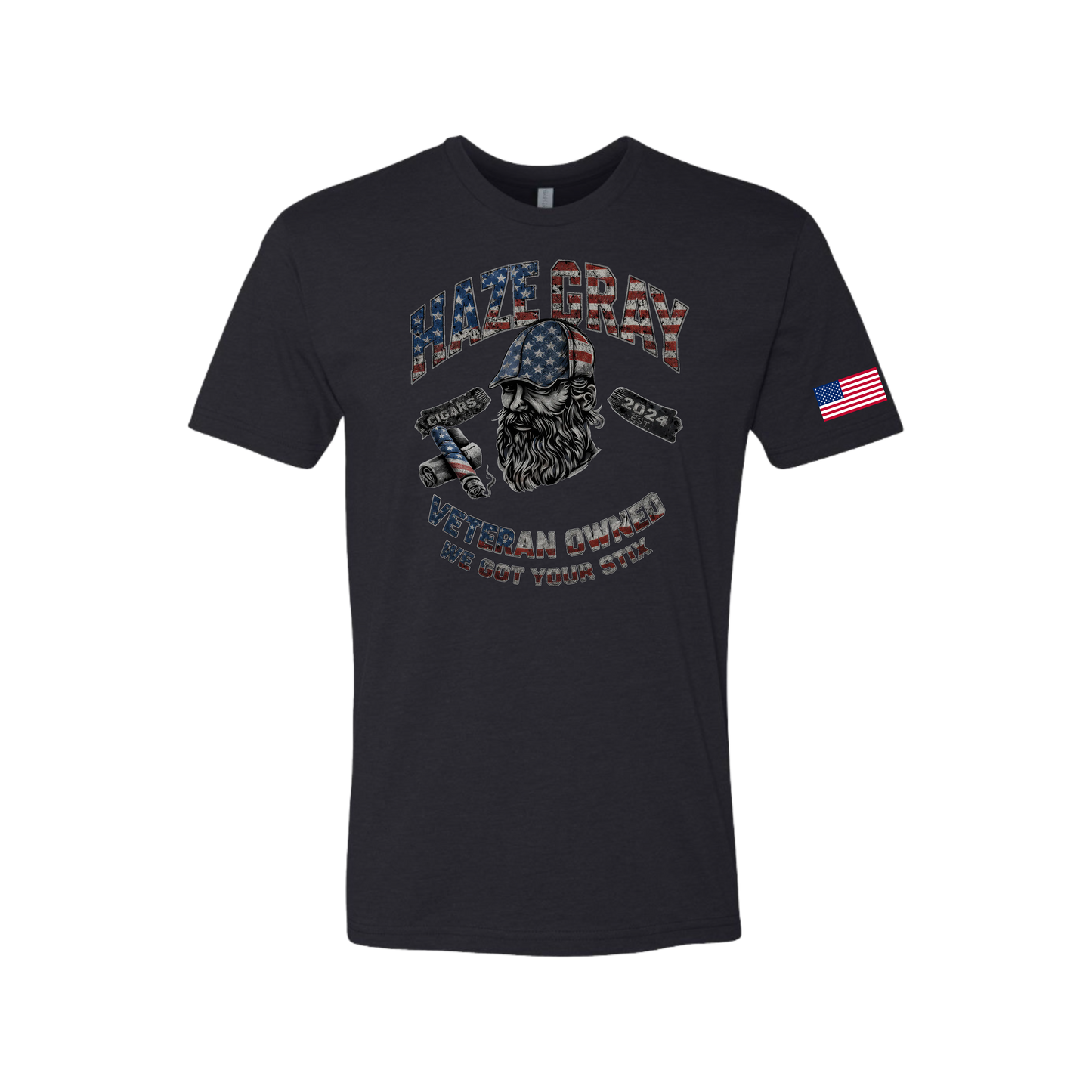 Haze Gray - WE GOT YOUR STIX PATRIOTIC T-SHIRT - 64000