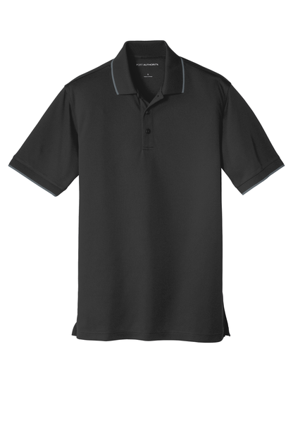 K111 Port Authority® Dry Zone® UV Micro-Mesh Tipped Polo