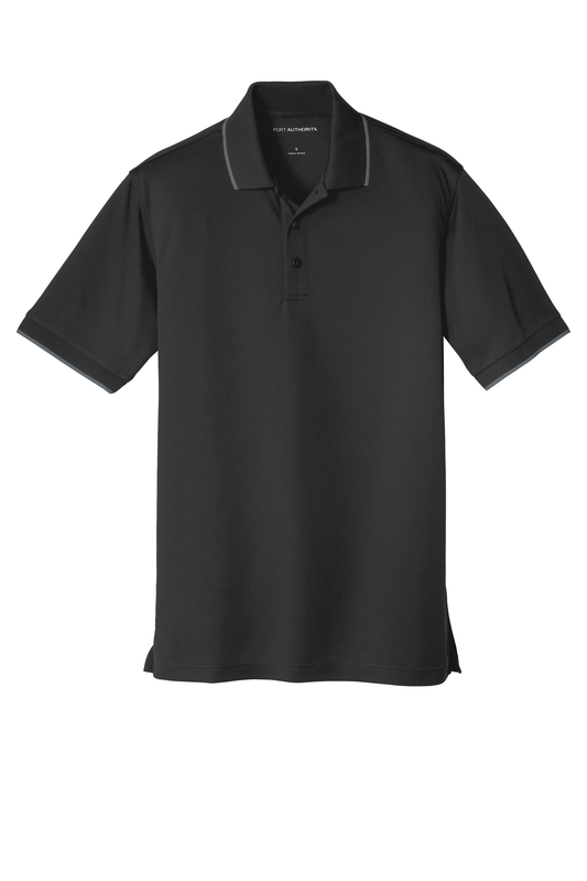 K111 Port Authority® Dry Zone® UV Micro-Mesh Tipped Polo