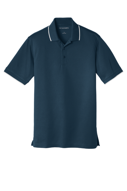K111 Port Authority® Dry Zone® UV Micro-Mesh Tipped Polo