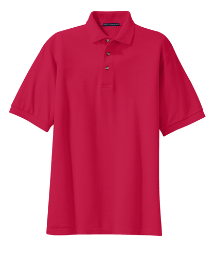 K420 Port Authority® Heavyweight Cotton Pique Polo