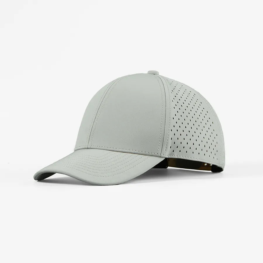 Performance Water Resistant Perforated Snapback Hat - 6266