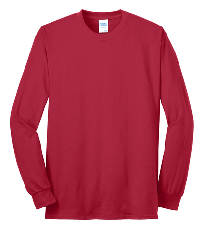 Port & Co™ Tall Long Sleeve Core Blend Tee. PC55LST
