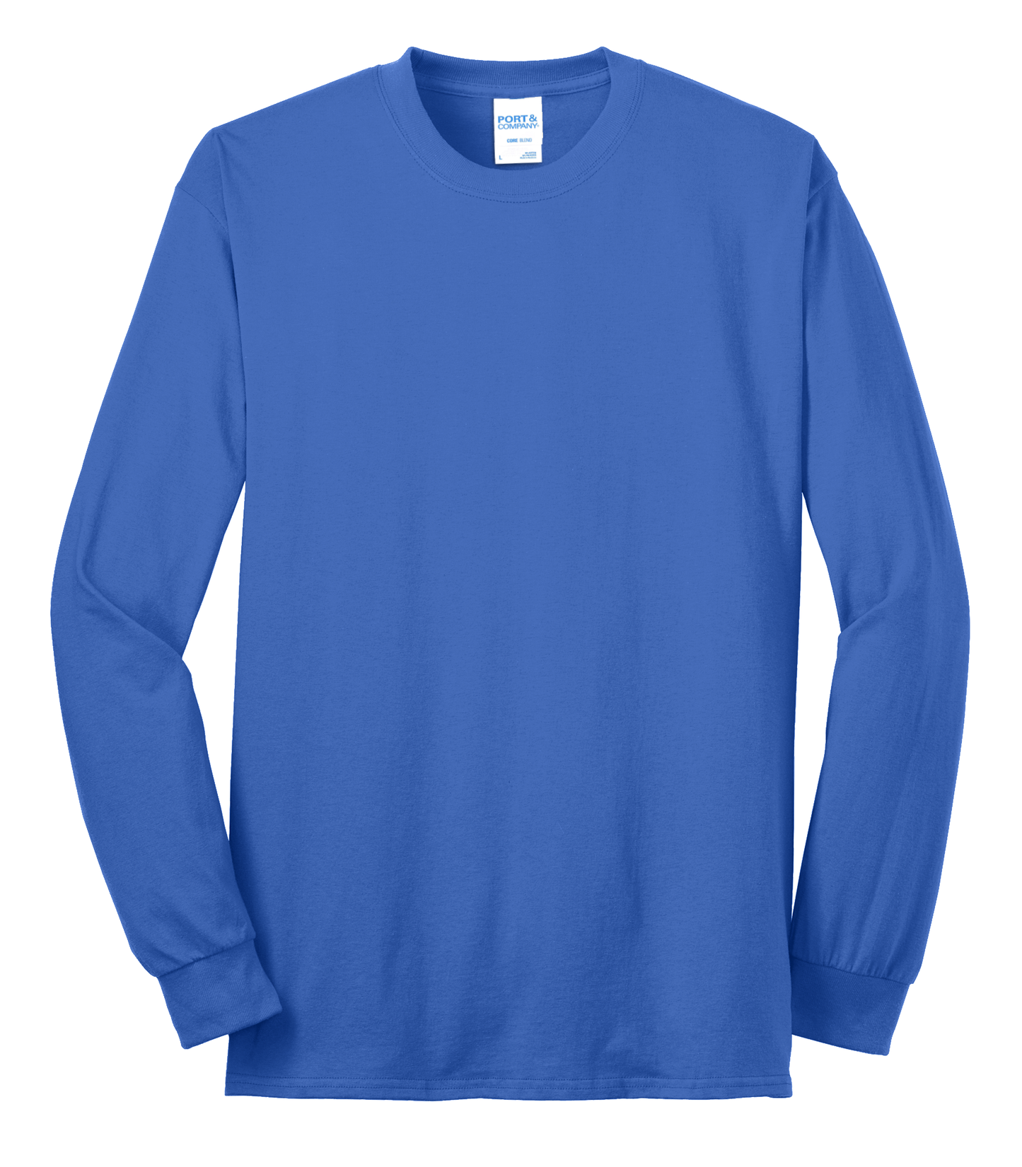 Port & Co™ Tall Long Sleeve Core Blend Tee. PC55LST