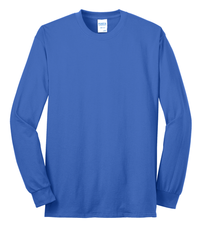 Port & Co™ Tall Long Sleeve Core Blend Tee. PC55LST