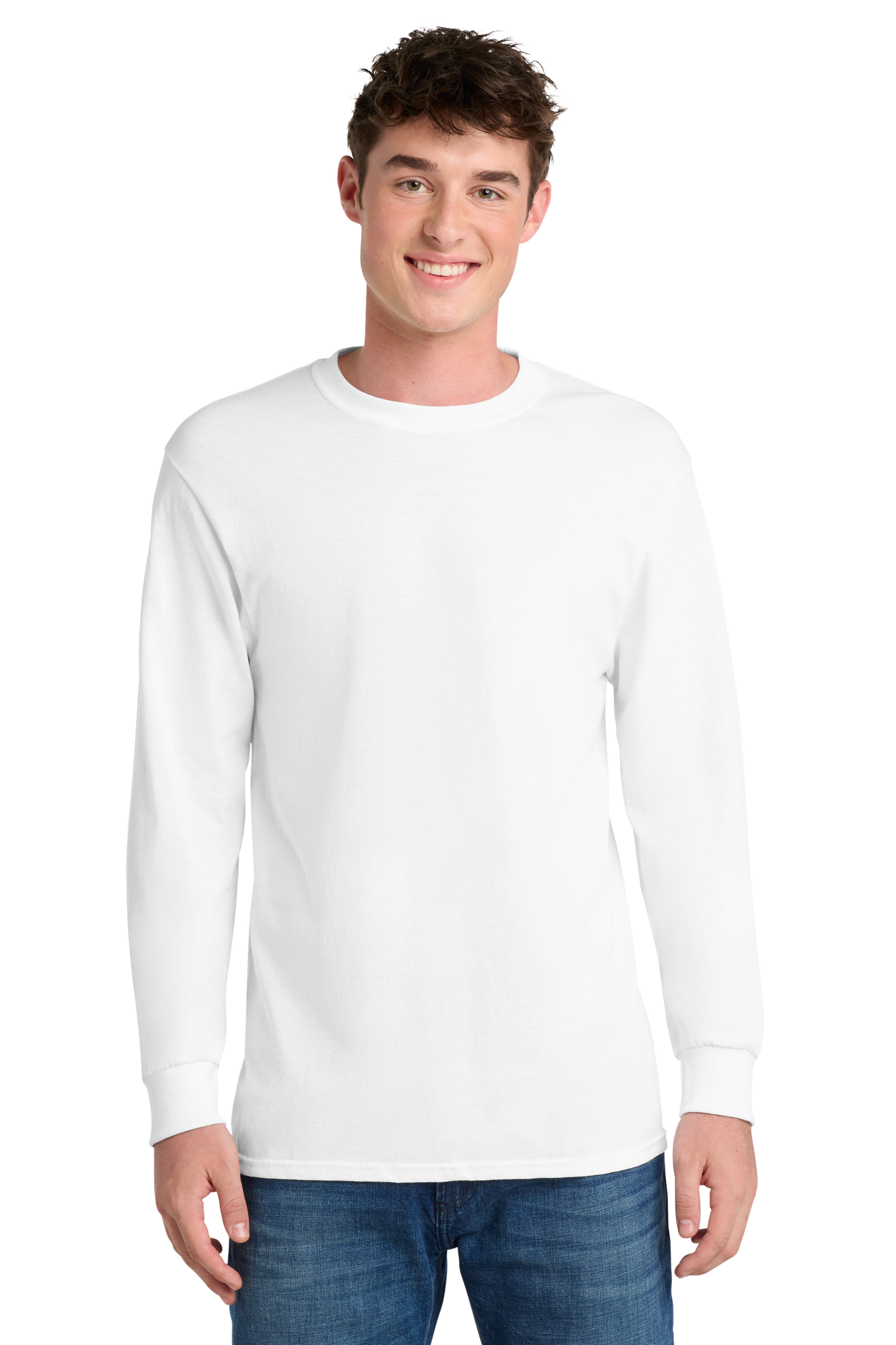 Port & Co™ Tall Long Sleeve Core Blend Tee. PC55LST