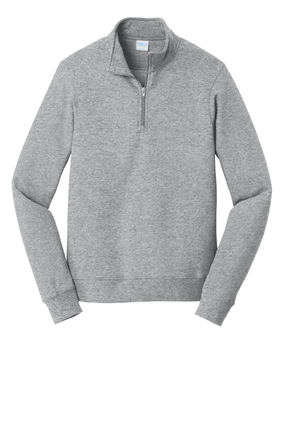 PC850Q  Port & Co™ Fan Favorite™ Fleece 1/4-Zip Pullover Sweatshirt