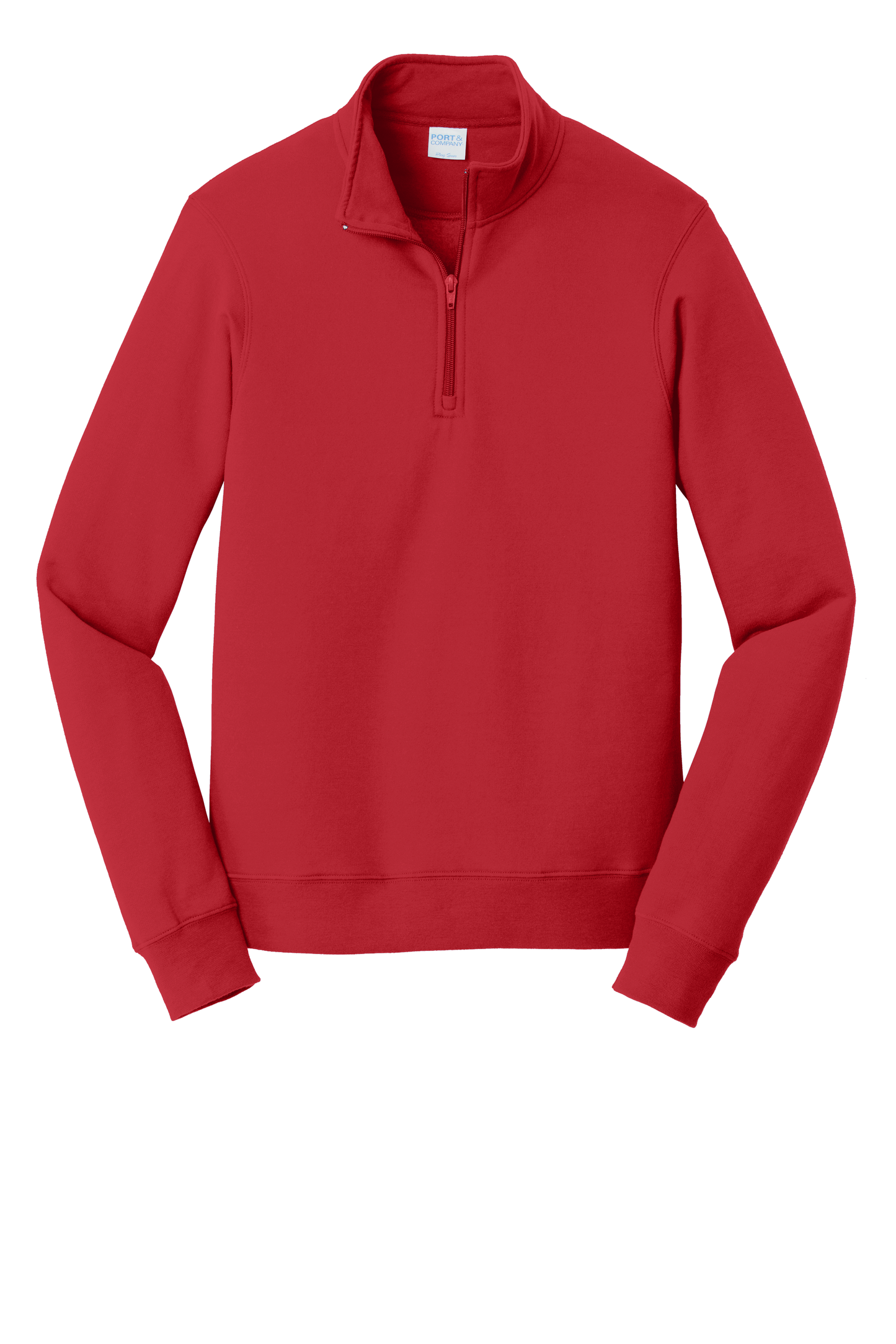 PC850Q  Port & Co™ Fan Favorite™ Fleece 1/4-Zip Pullover Sweatshirt