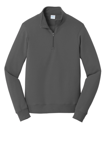 PC850Q  Port & Co™ Fan Favorite™ Fleece 1/4-Zip Pullover Sweatshirt