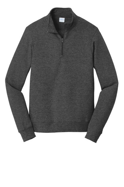 PC850Q  Port & Co™ Fan Favorite™ Fleece 1/4-Zip Pullover Sweatshirt