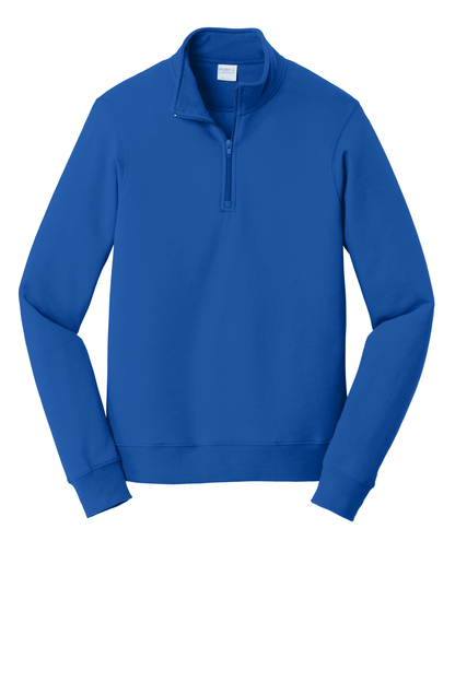 PC850Q  Port & Co™ Fan Favorite™ Fleece 1/4-Zip Pullover Sweatshirt