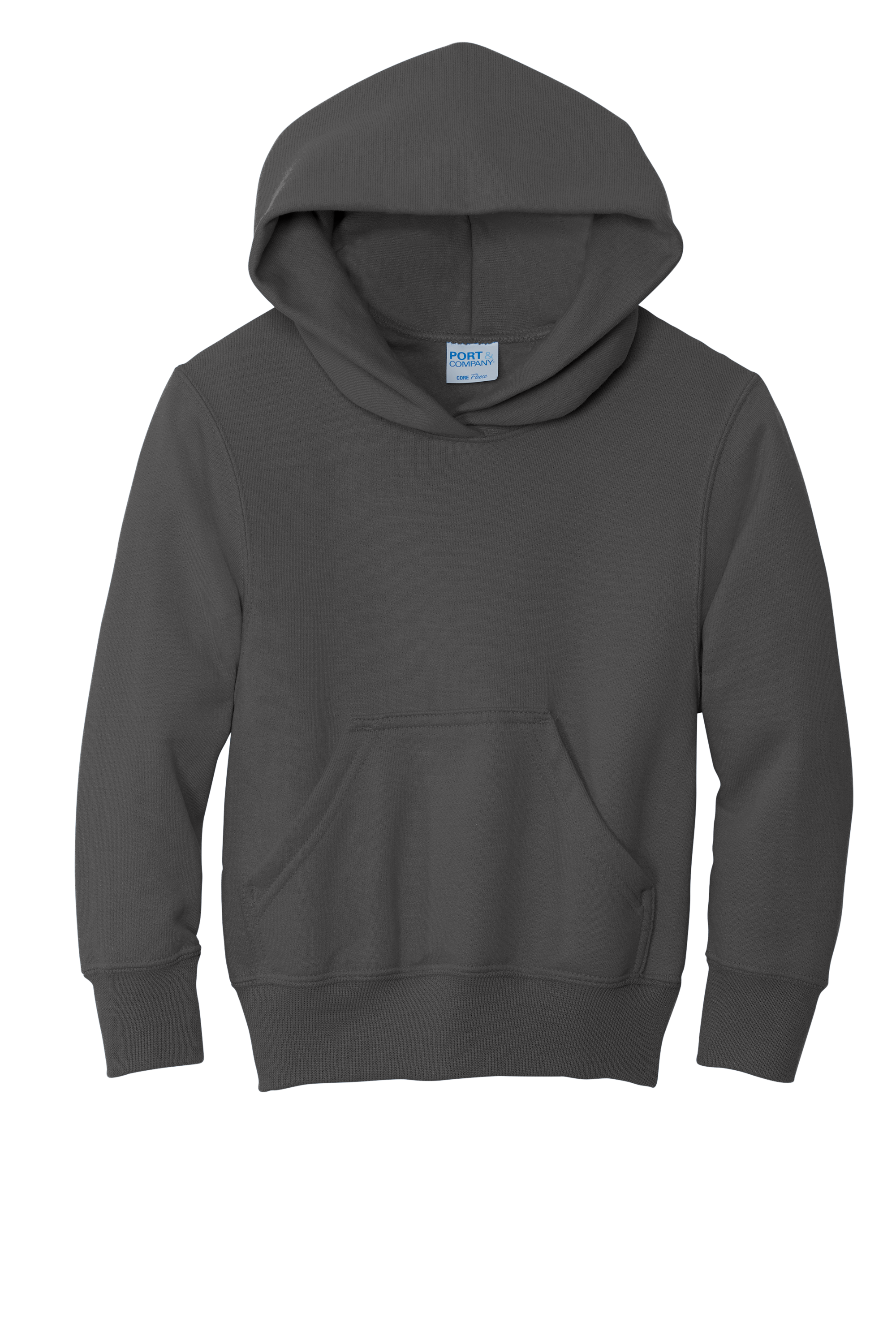 PC90YH  Port & Co™ Youth Core Fleece Pullover Hooded Sweatshirt