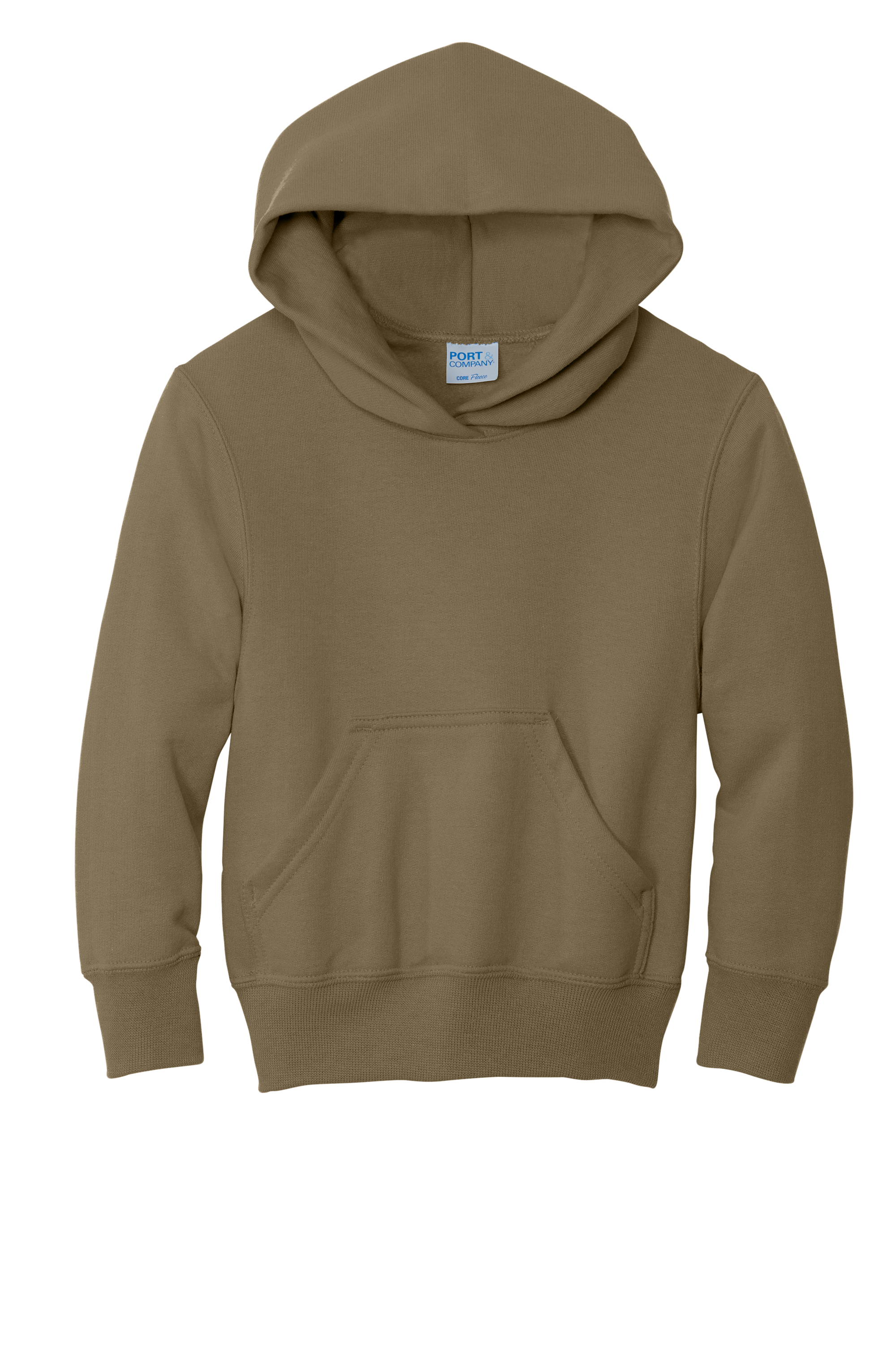 PC90YH  Port & Co™ Youth Core Fleece Pullover Hooded Sweatshirt