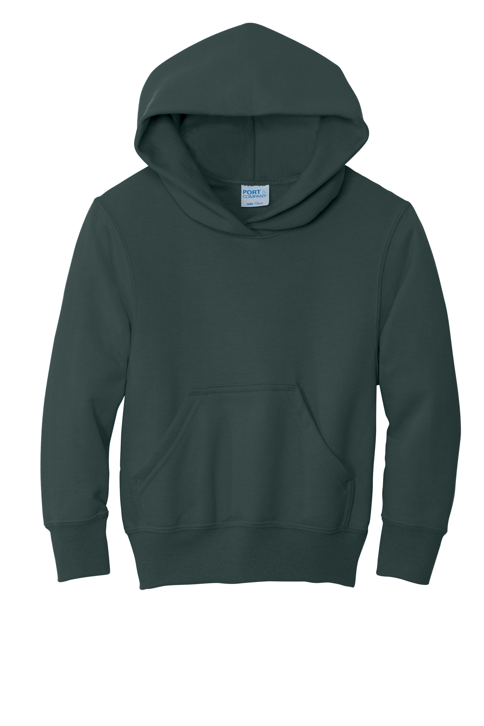 PC90YH  Port & Co™ Youth Core Fleece Pullover Hooded Sweatshirt
