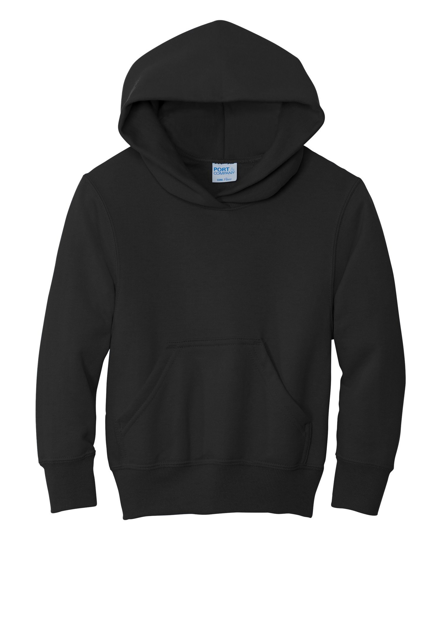 PC90YH  Port & Co™ Youth Core Fleece Pullover Hooded Sweatshirt