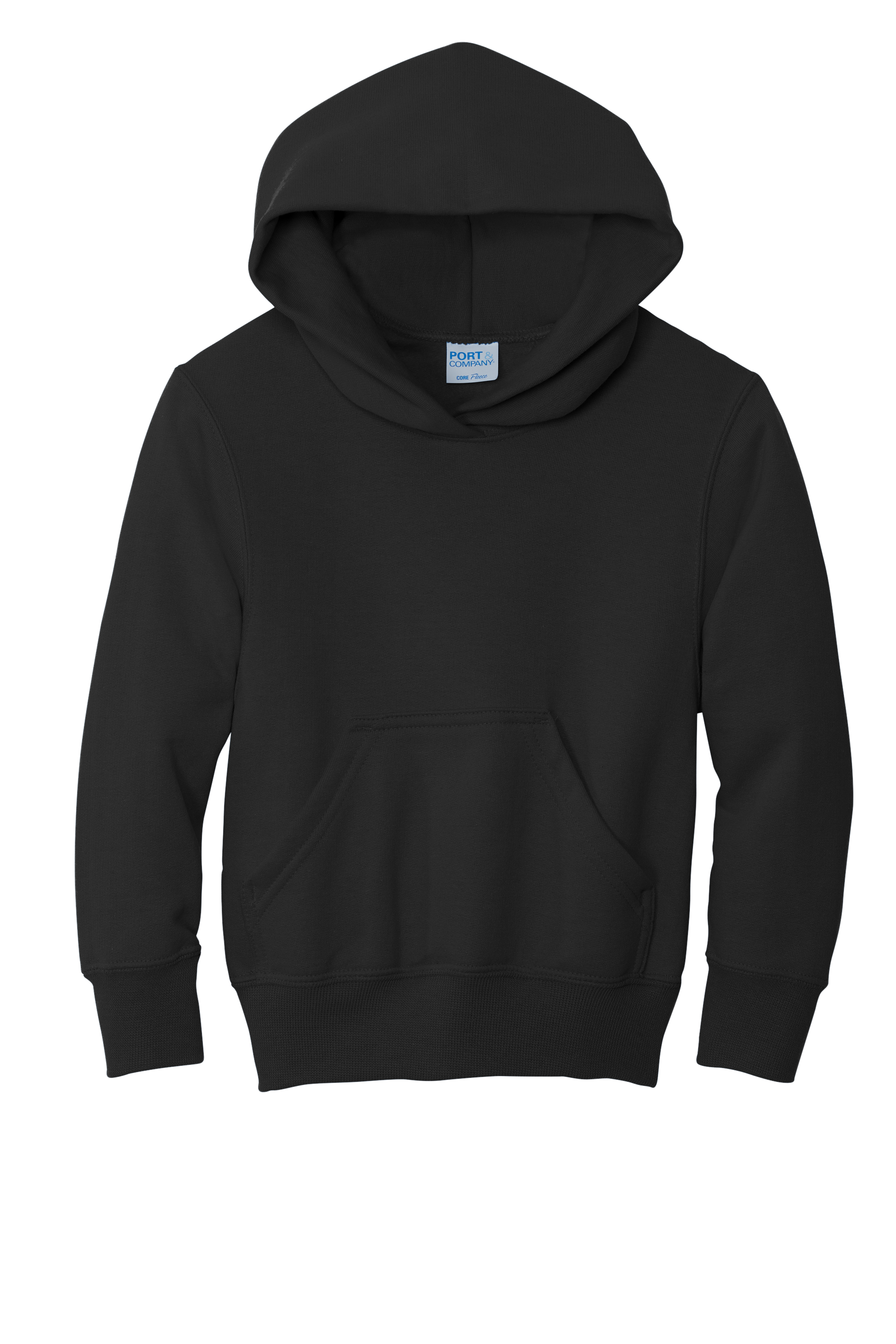 PC90YH  Port & Co™ Youth Core Fleece Pullover Hooded Sweatshirt