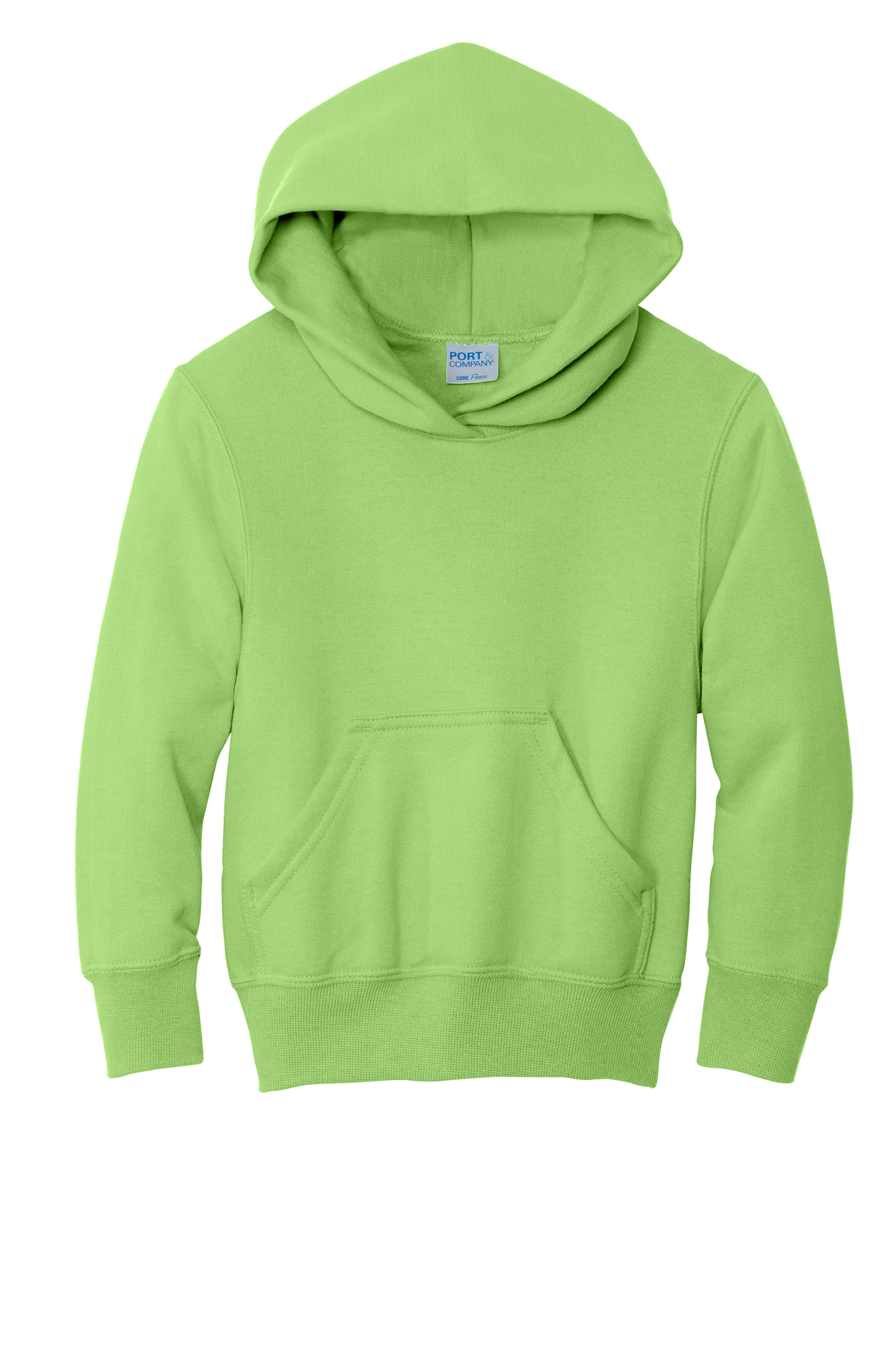 PC90YH  Port & Co™ Youth Core Fleece Pullover Hooded Sweatshirt
