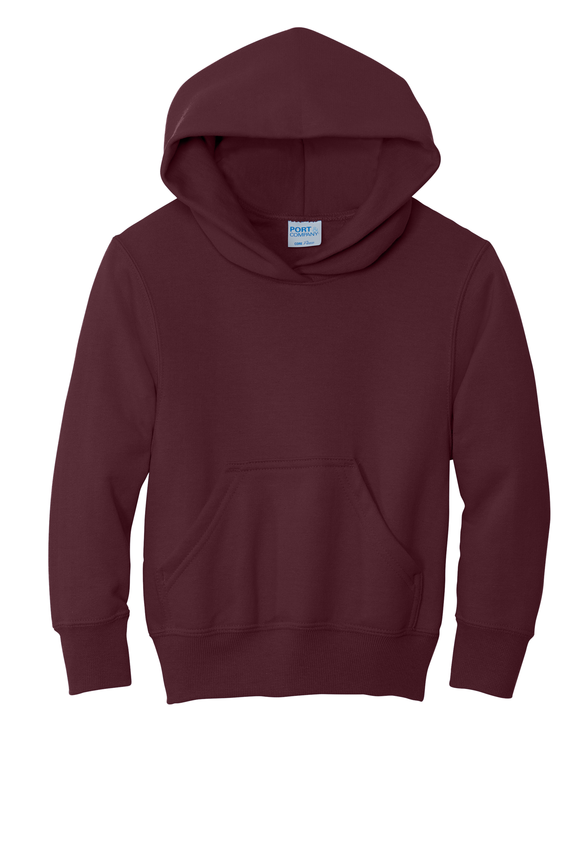 PC90YH  Port & Co™ Youth Core Fleece Pullover Hooded Sweatshirt