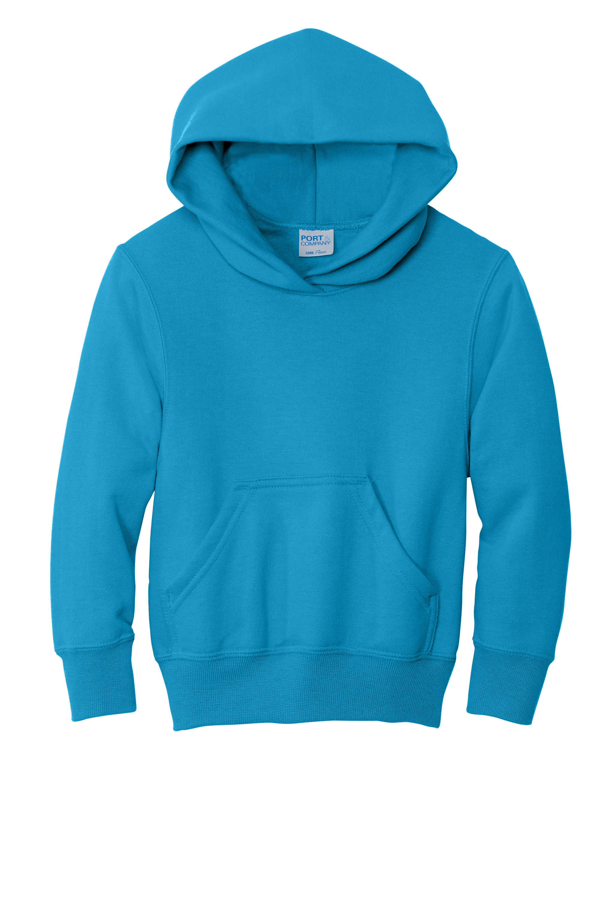 PC90YH  Port & Co™ Youth Core Fleece Pullover Hooded Sweatshirt
