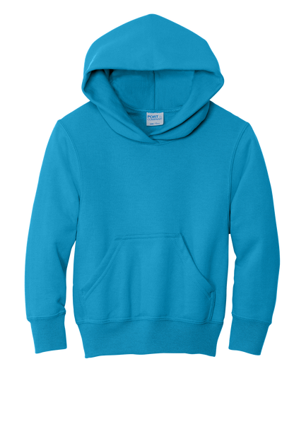 PC90YH  Port & Co™ Youth Core Fleece Pullover Hooded Sweatshirt